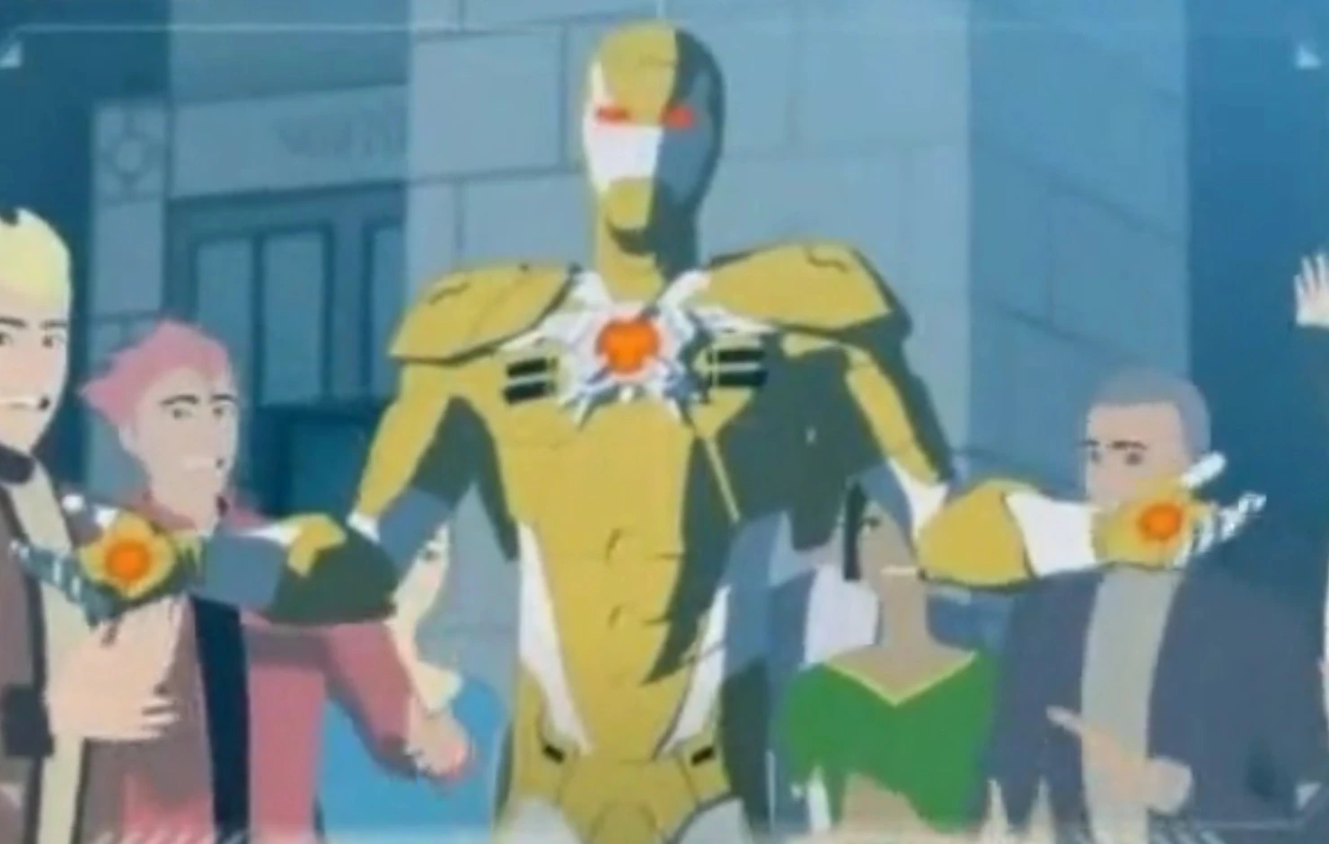 Shockwave Armor (Earth-904913) | Marvel Database | Fandom
