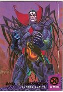 Nathaniel Essex (Mister Sinister) (Earth-616) from 1994 Ultra X-Men (Trading Cards) 001