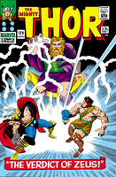 Thor #129 "The Verdict of Zeus!" Release date: April 5, 1966 Cover date: June, 1966