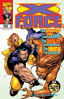 X-Force #90 "Rude Awakening (Armageddon Now, Pt. 4)" Release date: March 31, 1999 Cover date: May, 1999