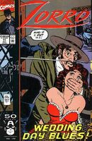 Zorro #11 "Engagement with Death" Release date: August 13, 1991 Cover date: October, 1991