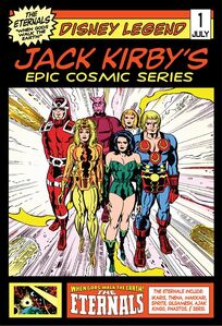 “The Eternals” – Jack Kirby’s Cosmic Series logo