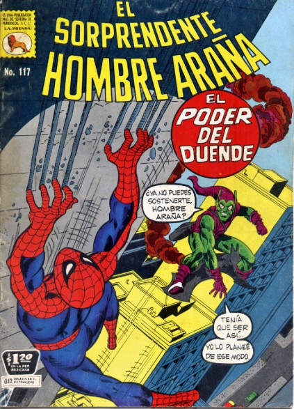 El Sorprendente Hombre Araña 117, Amazing Spider-Man Mexico La