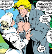 Brian Braddock and Courtney Ross from Excalibur #3