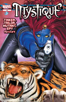 Mystique #8 "Tinker, Tailor, Mutant, Spy Chapter Two" Release date: November 26, 2003 Cover date: January, 2004