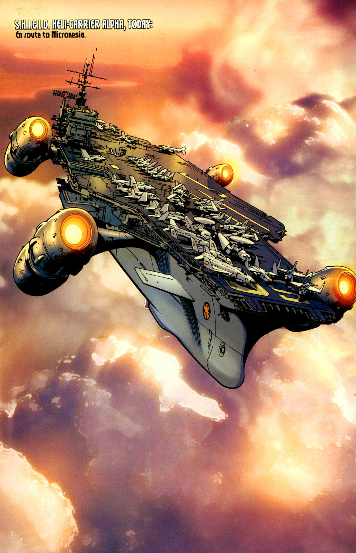 S.H.I.E.L.D. Helicarrier Marvel Database Fandom