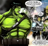 Thor entered World War Hulk (Earth-32201)