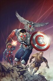 Captain America Sam Wilson Vol 1 9 Textless