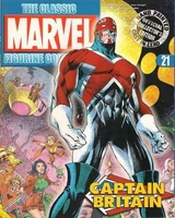 Unavailable Classic Marvel Figurine Collection #21 "Captain Britain" Cover date: 2005