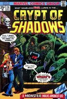 Crypt of Shadows #20 Release date: July 8, 1975 Cover date: October, 1975