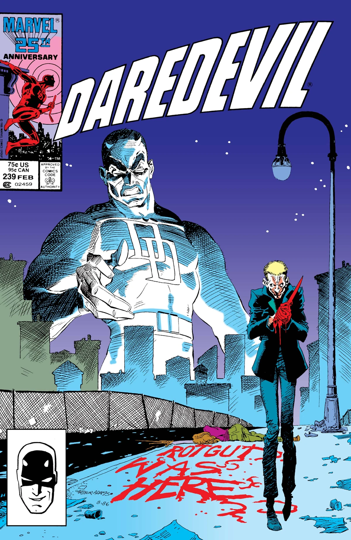Daredevil Vol 1 239 | Marvel Database | Fandom