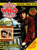 Doctor Who Weekly #1 "Doctor Who and the Iron Legion (part 1)" Cover date: October, 1979