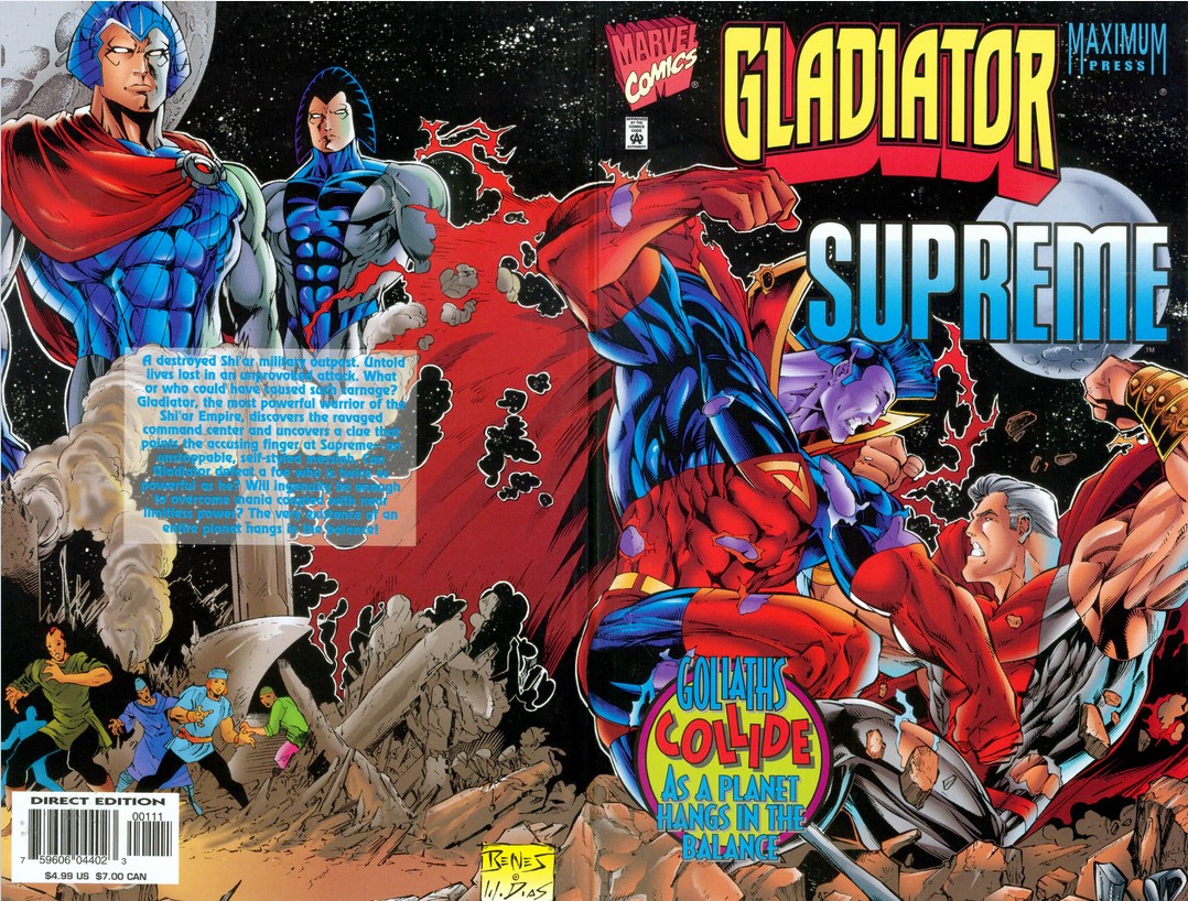 Gladiator / Supreme Vol 1 1 | Marvel Database | Fandom