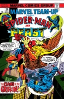 Marvel Team-Up Vol 1 38.jpg (954 KB) Marvel Team-Up #38 "Night of the Griffin" Release date: July 22, 1975 Cover date: October, 1975