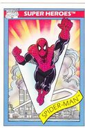 Peter Parker (Earth-616) from Marvel Universe Cards Series I 0003
