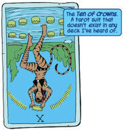 Ten of Crowns - Tarot of the Secret Flame from Defenders Beyond Vol 1 1 001