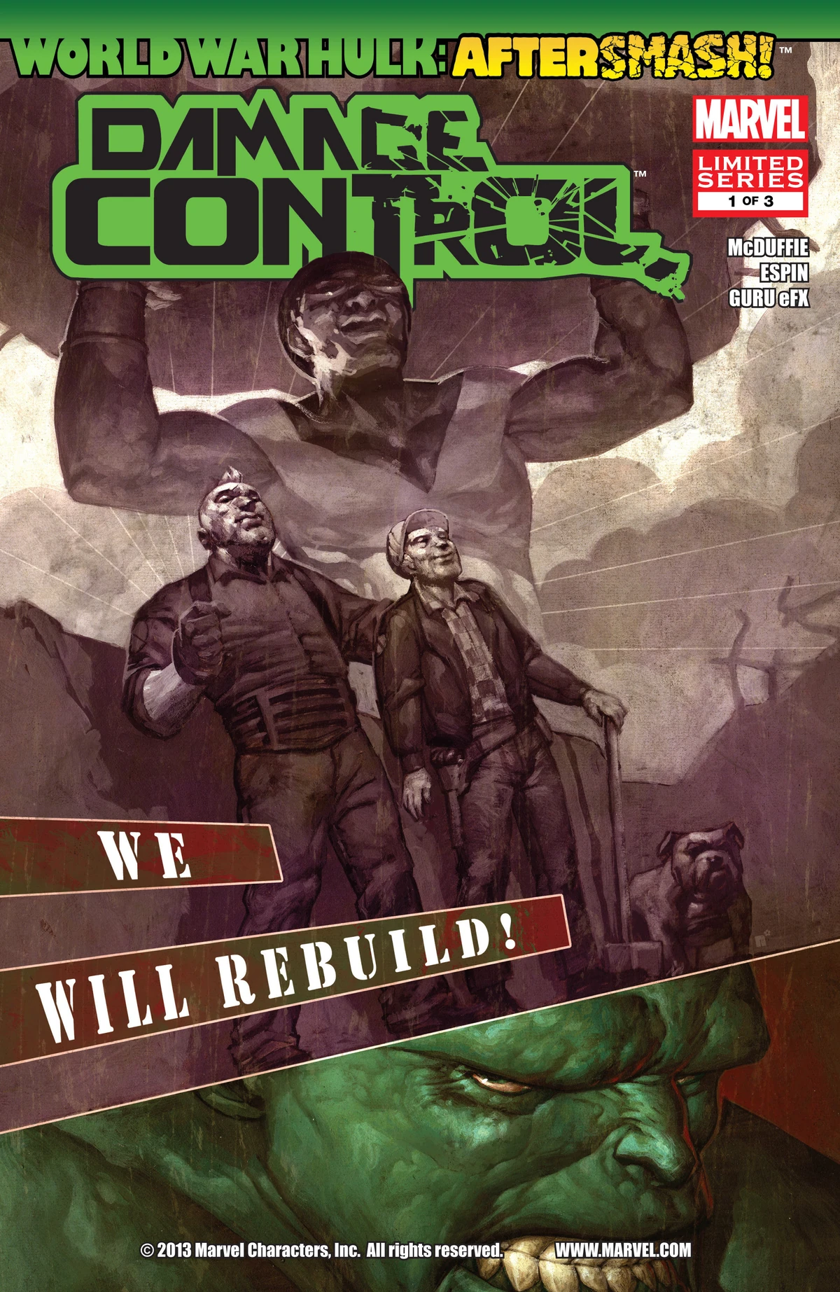 World War Hulk Aftersmash Damage Control Vol 1 1 Marvel Database