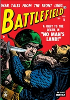 Battlefield Vol 1 10.jpg (800 KB) Battlefield #10 "The Night It Rained Men!" Release date: January 25, 1953 Cover date: April, 1953