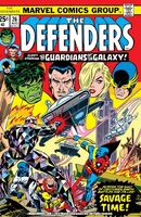 Defenders #26 "Savage Time!" Release date: May 20, 1975 Cover date: August, 1975