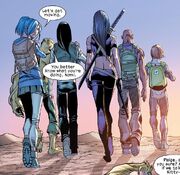 Mach Two's Renegades Team (Earth-1610) from Ultimate Comics X-Men Vol 1 22 0003