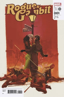Rogue & Gambit Vol 2 1 Pulp Variant