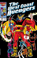 West Coast Avengers (Vol. 2) #9 "Hot Pursuit" Release date: February 25, 1986 Cover date: June, 1986