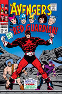 Avengers Vol 1 43.jpg (315 kB) #43 ¡Coloréalo... el Guardián Rojo! Publicado: Agosto, 1967