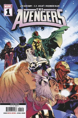 Avengers Vol 9 1 Immonen Second Printing Variant