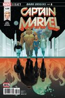 Captain Marvel (Vol. 7) #125 "Dark Origins: Part 1" Release date: October 25, 2017 Cover date: December, 2017