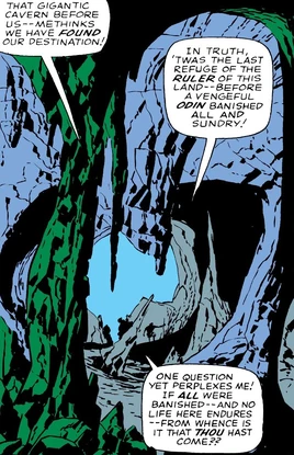 Cave of the Ancients from Thor Vol 1 134 001