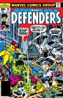 Defenders #49 "Who Remembers Scorpio? Part Two: Rampage" Release date: April 19, 1977 Cover date: July, 1977