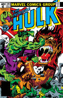 Incredible Hulk #247 "Jarella's World" Release date: February 19, 1980 Cover date: May, 1980