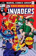 Invaders #4 "U-Man Must Be Stopped!" Release date: October 7, 1975 Cover date: January, 1976