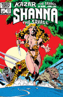 Ka-Zar the Savage #22 "Shanna the Savage!" Release date: September 28, 1982 Cover date: January, 1983