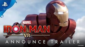 Marvel’s Iron Man VR Arrives 2019 on PlayStation VR! Official Announce Trailer