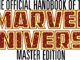 Official Handbook of the Marvel Universe Master Edition Vol 1