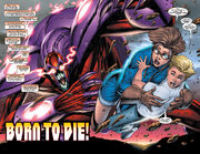 Onslaught (Psychic Entity) (Earth-616), Franklin Richards (Earth-616), and Rebecca Barnes (Heroes Reborn) (Earth-616) from Onslaught Reborn Vol 1 2 001