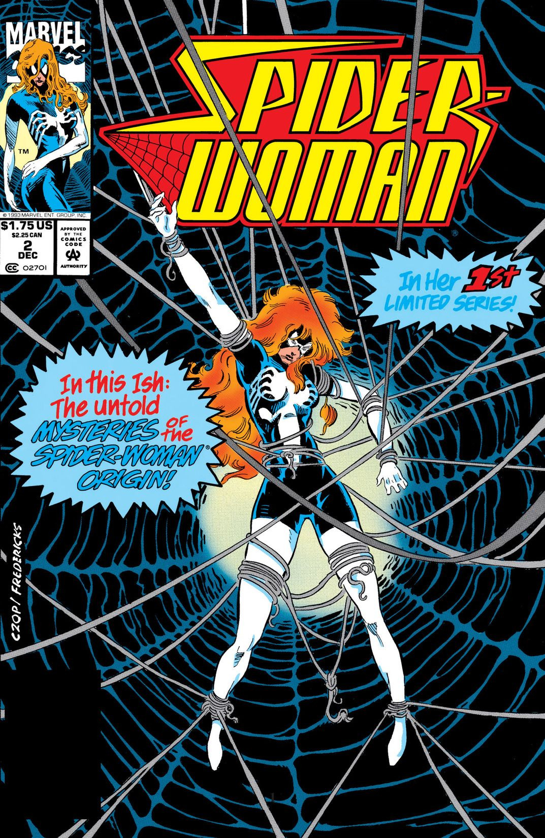 アメコミ・英語　全2巻セット　スパイダーウーマン　SPIDER-WOMAN NOV148176 - SPIDER-WOMAN #2 2ND PTG LAND VAR SV (PP #1161