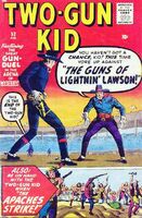 Two-Gun Kid #52 "Championship Rodeo featuring: Lightnin' Lawson" Release date: October 27, 1959 Cover date: February, 1960