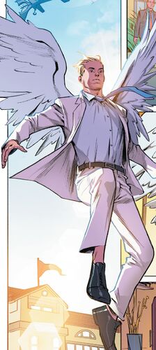 Warren Worthington III (Earth-616) from X-Corp Vol 1 1 001