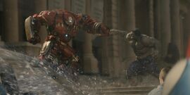 Anthony Stark (Earth-199999) vs. Robert Bruce Banner (Earth-199999) from Avengers Age of Ultron 001