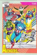 Avengers (Earth-616) from Marvel Universe Cards Series II 0001