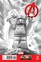 Avengers Vol 5 21 LEGO Sketch Variant