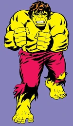Hulk was yellow (Earth-82818)