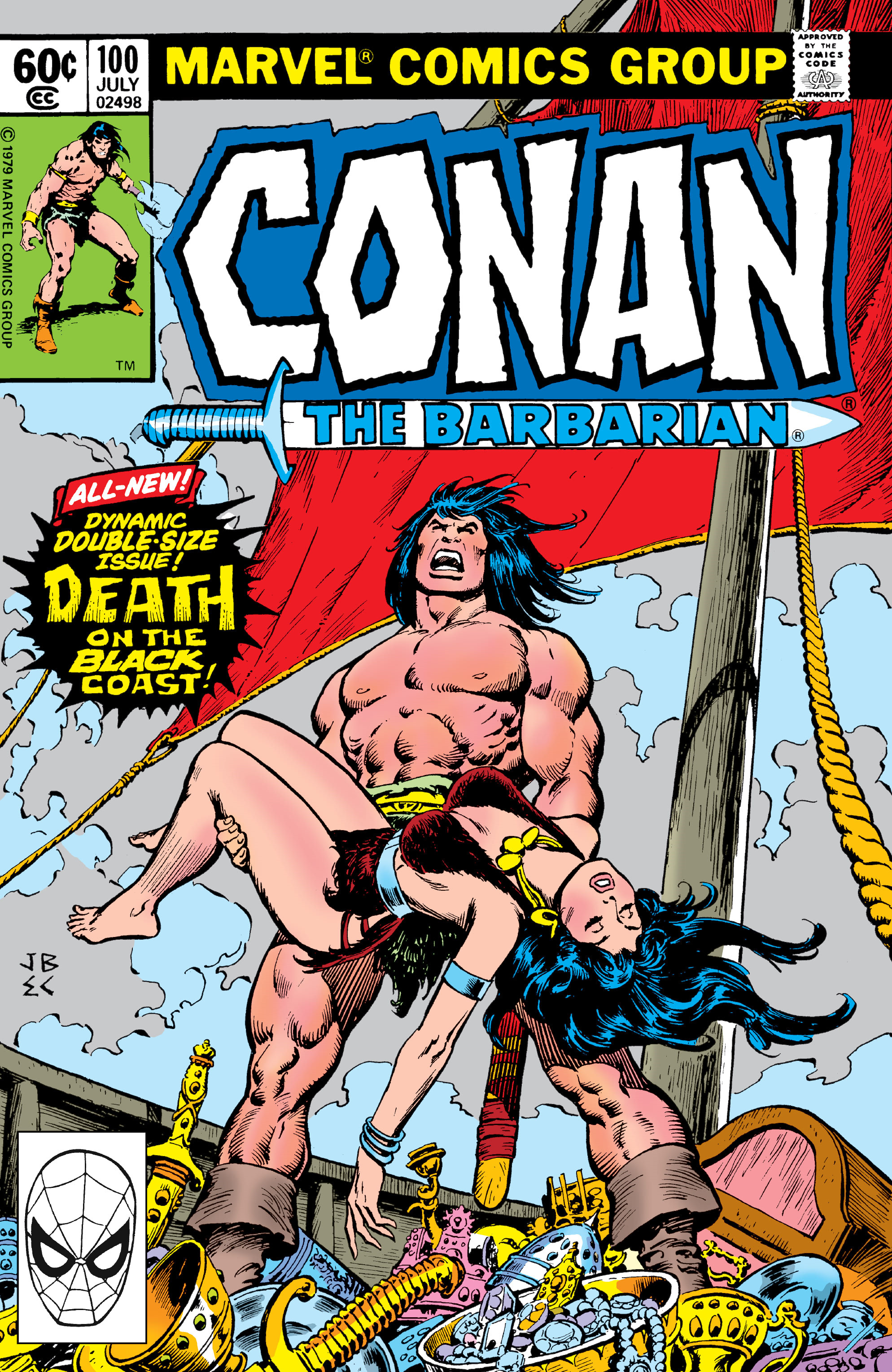 conan the barbarian cover art
