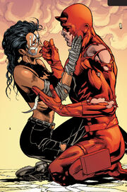 Maya Lopez (Earth-616) and Matthew Murdock (Earth-616) from Daredevil Vol 2 15 001