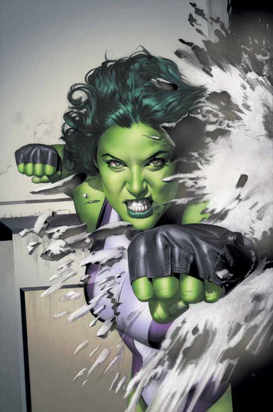 She hulk smash