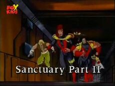 X-Men: The Animated Series S4E07 "Sanctuary - Part II" (October 28, 1995)
