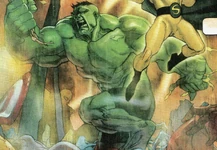 Sentry and Hulk killed the world's heroes (Earth-TRN1273)