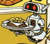 Highly Engineered Robot Built for Interdimensional Exploration Lookin' Good, Mr. Grimm! (Earth-TRN1551)